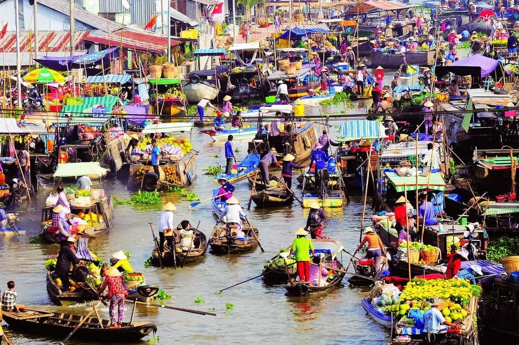 Chợ Nổi & Thành Phố Cà Mau